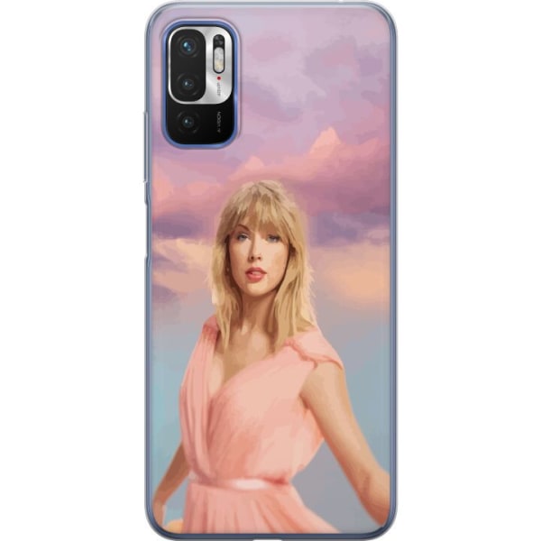 Xiaomi Redmi Note 10 5G Gennemsigtig cover Taylor Swift