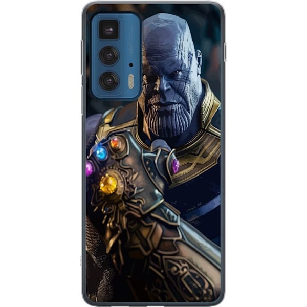 Motorola Edge 20 Pro Läpinäkyvä kuori Thanos Marvel