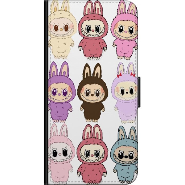 Samsung Galaxy Note20 Ultra Lompakkokotelo Labubu Pink Monster