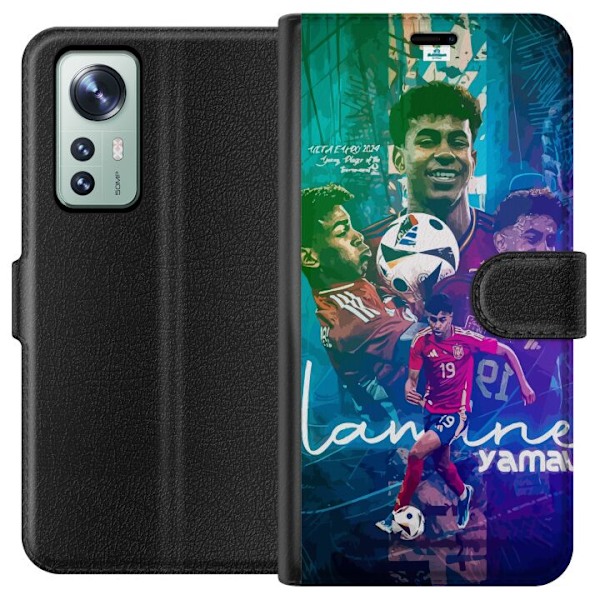 Xiaomi 12 Lommeboketui Lamine Yamal FCB