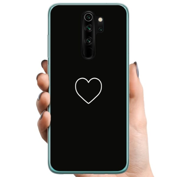 Xiaomi Redmi Note 8 Pro  TPU Mobilskal Hjärta