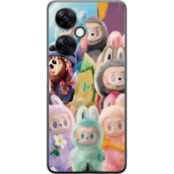 OnePlus Nord CE 3 Lite Läpinäkyvä kuori iso