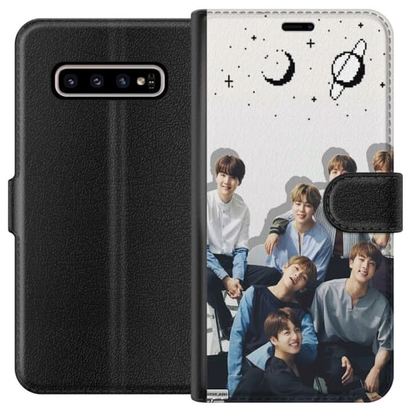 Kompatibelt Lommeboketui til Samsung Galaxy S10+ K-POP BTS