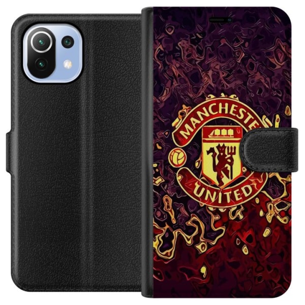 Xiaomi Mi 11 Lite Plånboksfodral Manchester United