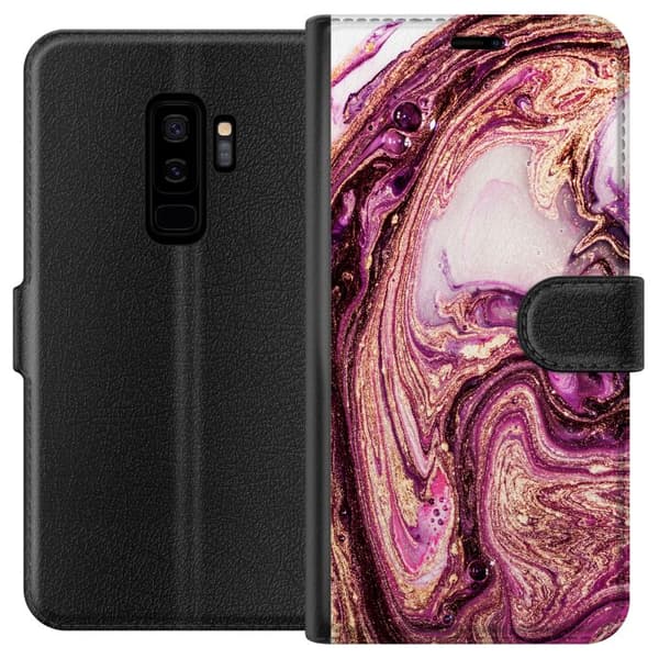Kompatibelt Plånboksfodral till Samsung Galaxy S9+ Mönster