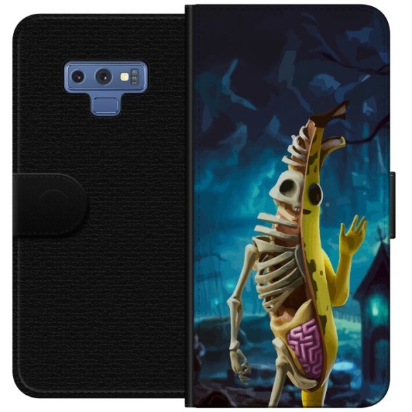 Samsung Galaxy Note9 Lompakkokotelo Fortnite - Peely Kuollut