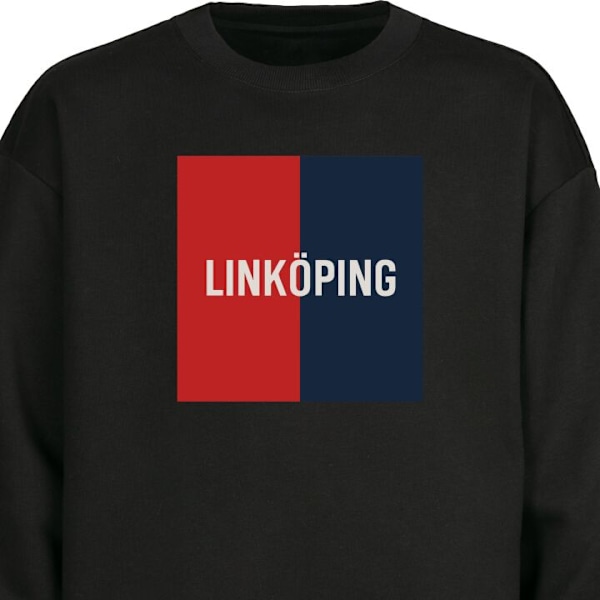 Sweatshirt til Børn | Blød & Klassisk Sweatshirt Linköping – Ishockey sort one size