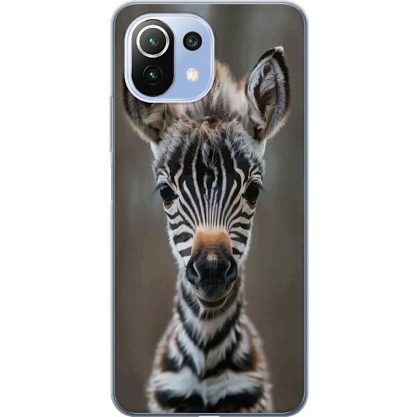 Xiaomi 11 Lite 5G NE Läpinäkyvä kuori Giraffi Eläinaihe Afrikka Luonto Graafinen Kuva Savanni Villieläimet Suosittu Seinätaide Eksoottinen Teema