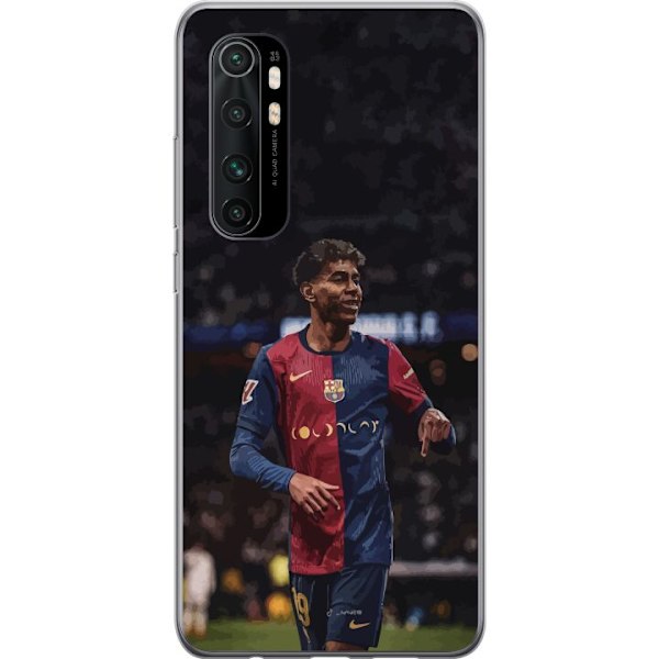 Xiaomi Mi Note 10 Lite Gennemsigtig cover Lamine Yamal