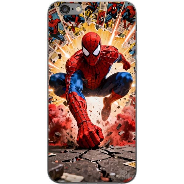 Kompatibelt Mobilskal till Apple iPhone 6 Plus Spider Man action