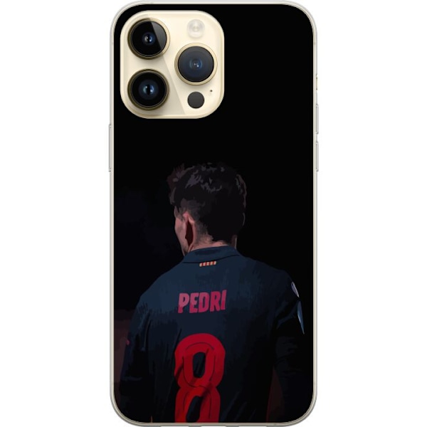 Apple iPhone 15 Pro Max Gjennomsiktig deksel Pedri FC Barcelon