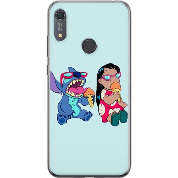 Huawei Y6s (2019) Gennemsigtig cover Lilo & Stitch