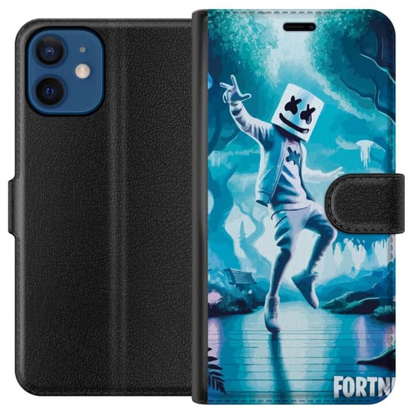 Kompatibel Tegnebogsetui til Apple iPhone 12 Marshmallow Danser
