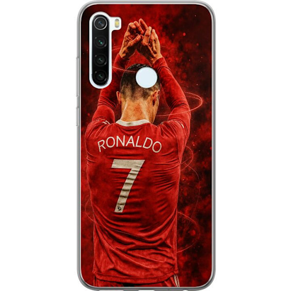 Xiaomi Redmi Note 8 Läpinäkyvä kuori Ronaldo