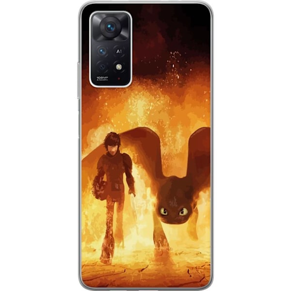 Xiaomi Redmi Note 11 Pro 5G Läpinäkyvä kuori Loikkakouluttaja