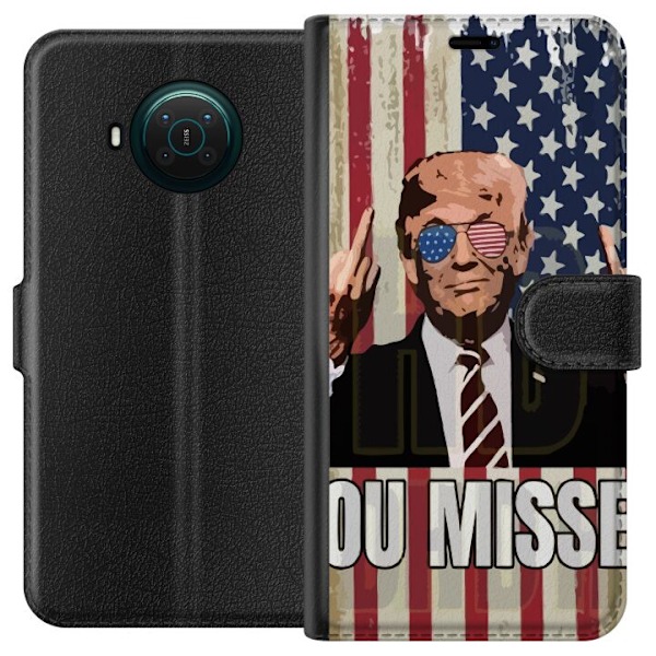 Nokia X10 Lommeboketui Trump