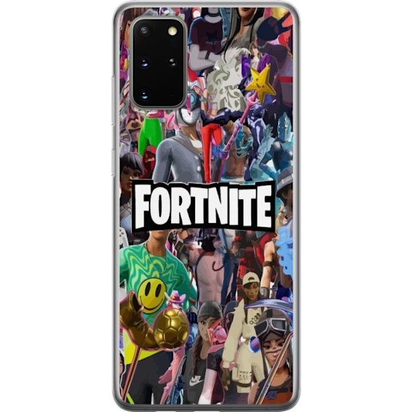 Samsung Galaxy S20+ Gennemsigtig cover Fortnite