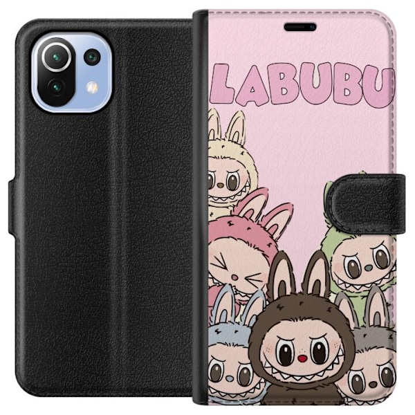 Xiaomi Mi 11 Lite Lompakkokotelo Labubu Classics