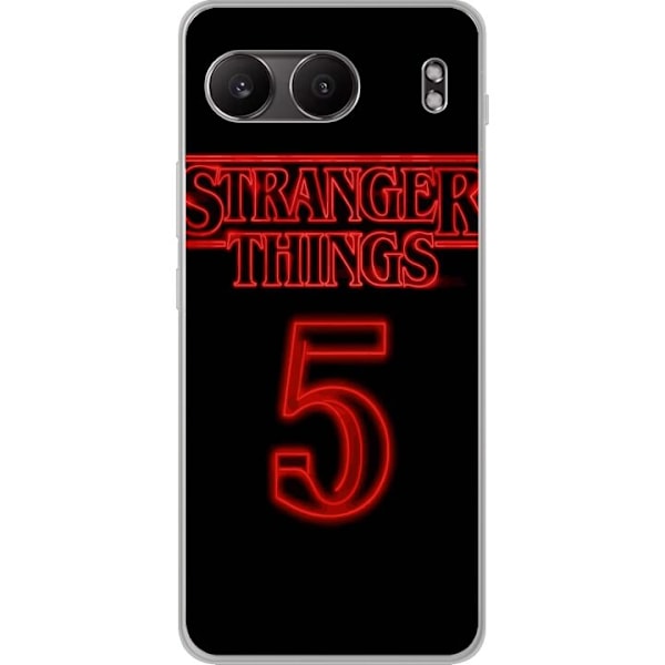 OnePlus Nord 4 Genomskinligt Skal Stranger Things 5