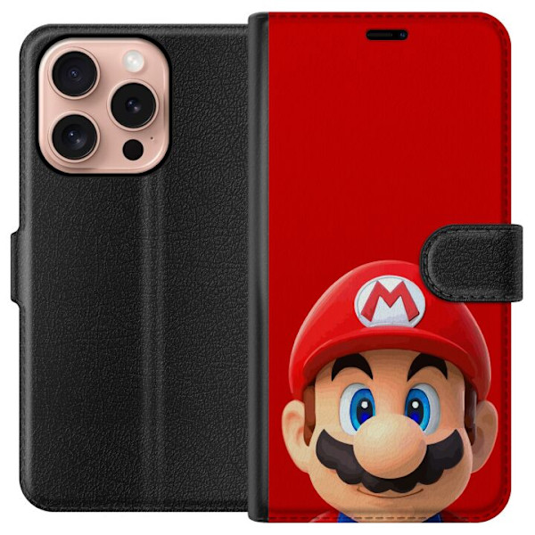 Apple iPhone 16 Pro Tegnebogsetui Super Mario Bros