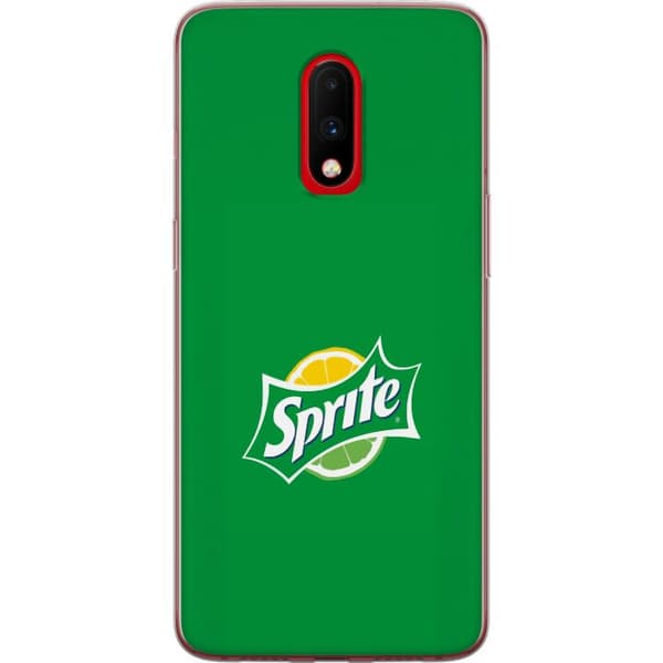 Kompatibelt Mobildeksel til OnePlus 7 Minimalistisk sitrusbrus-inspirert design grønn