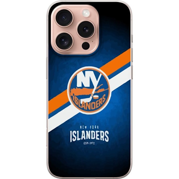 Apple iPhone 16 Pro Läpinäkyvä kuori New York Islanders (NH