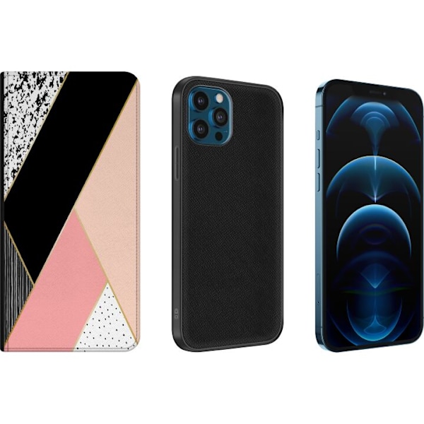 Apple iPhone 12 Pro Tegnebogsetui Mønster