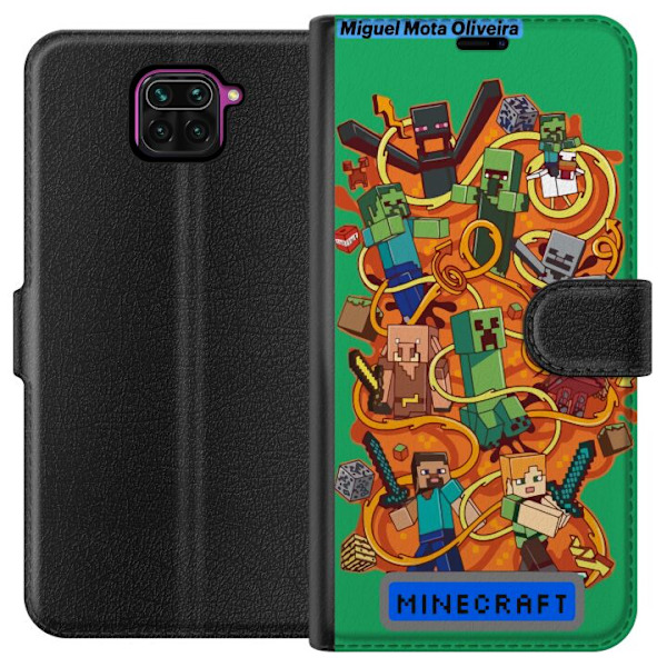 Xiaomi Redmi Note 9 Lommeboketui Minecraft