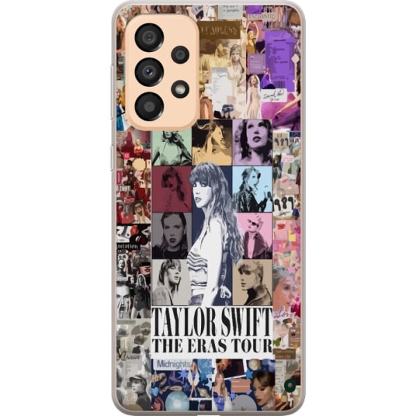 Samsung Galaxy A33 5G Gennemsigtig cover Taylor Swift - Eras