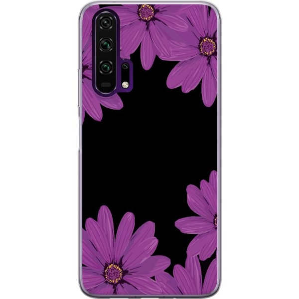 Honor 20 Pro  Genomskinligt Skal Blomsterverk