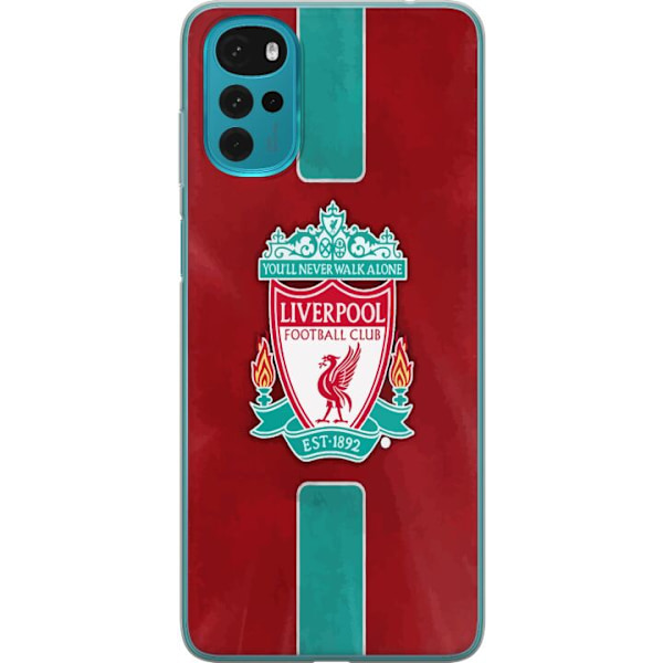 Motorola Moto G22 Gjennomsiktig deksel Liverpool FC - Klassisk