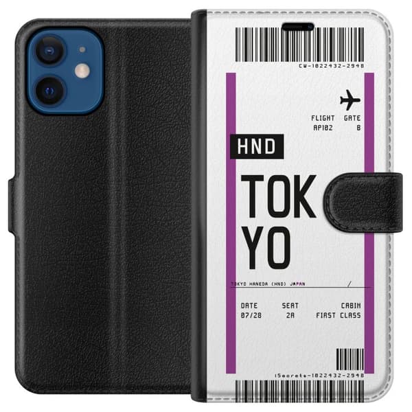 Kompatibel Tegnebogsetui til Apple iPhone 12 Tokyo