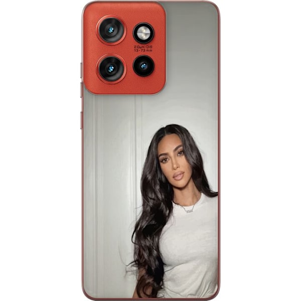 Motorola Edge 50 Neo Läpinäkyvä kuori Kim Kardashian – Iconic Style Collection