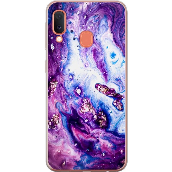 Samsung Galaxy A20e Cover / Mobilcover - Lilac