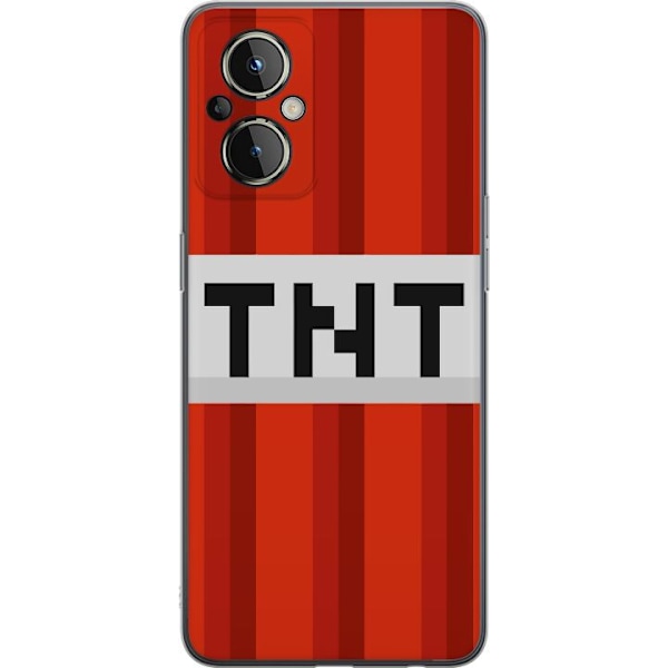 OnePlus Nord N20 5G Läpinäkyvä kuori Minecraft TNT