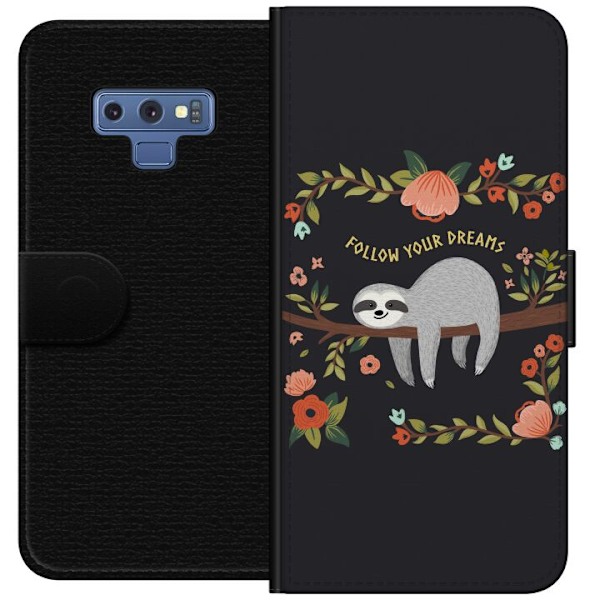 Samsung Galaxy Note9 Lompakkokotelo Viisauden laiskuus