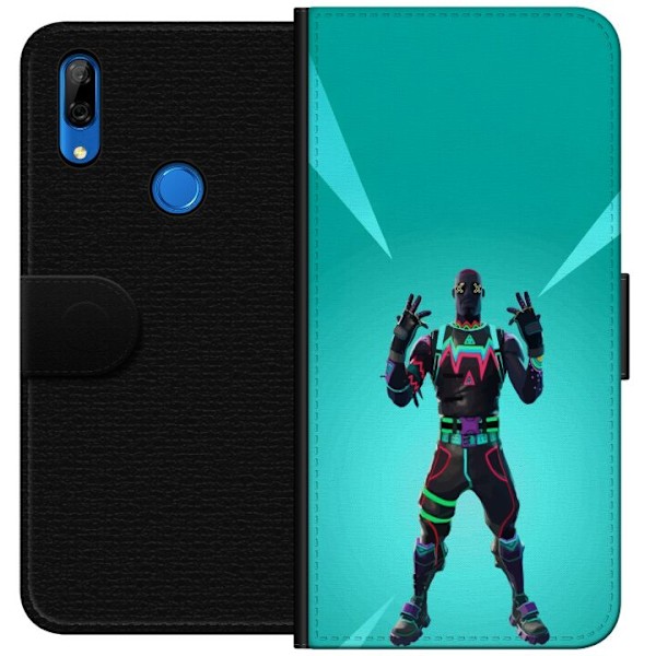 Huawei P Smart Z Tegnebogsetui sort ridder fortnite