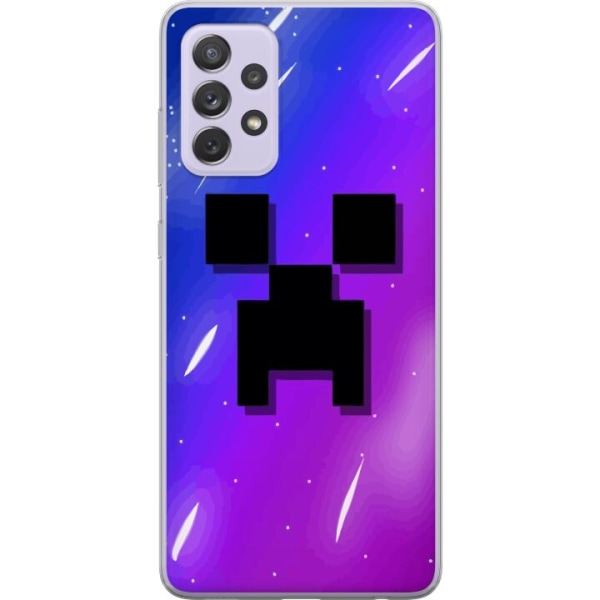 Samsung Galaxy A52s 5G Läpinäkyvä kuori Minecraft