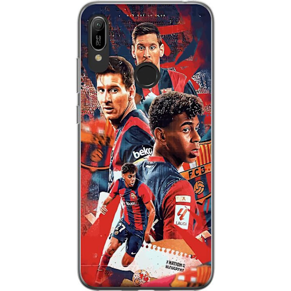 Huawei Y6 (2019) Gjennomsiktig deksel Yamal Lamine x Messi