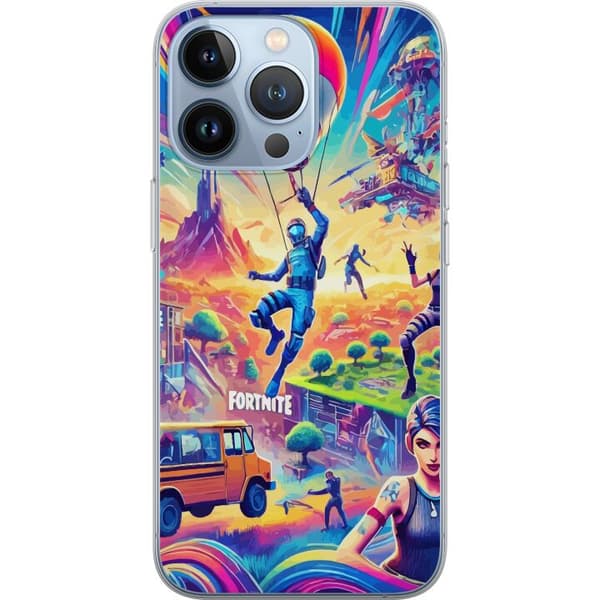 Kompatibelt Mobildeksel til Apple iPhone 13 Pro Fortnite vs Minecraft