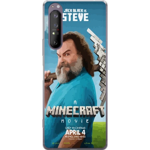 Sony Xperia 1 II Läpinäkyvä kuori Minecraft-elokuva