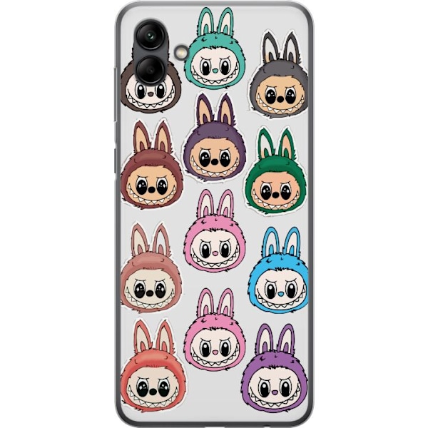 Samsung Galaxy A05 Läpinäkyvä kuori Labubu Macaron Monster