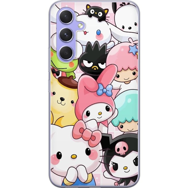 Samsung Galaxy A54 Gennemsigtig cover Kawaii Sanrio Crew