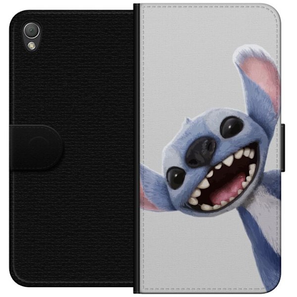 Sony Xperia Z3 Tegnebogsetui Stitch i fart - Kawaii-design til