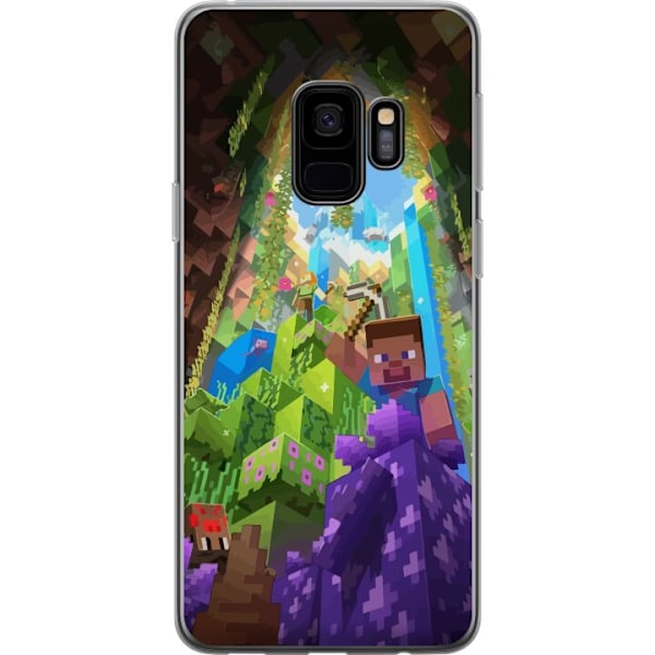 Samsung Galaxy S9 Genomskinligt Skal Minecraft