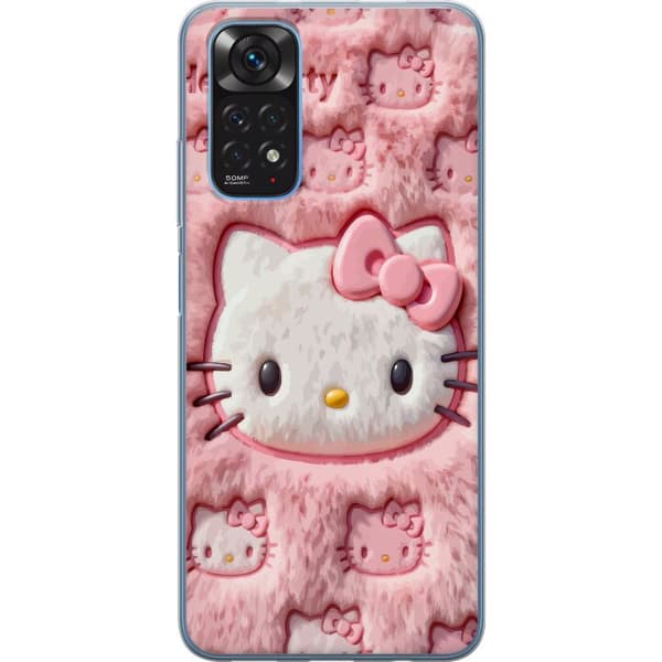 Kompatibelt Mobildeksel til Xiaomi Redmi Note 11S Søt rosa