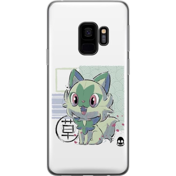 Samsung Galaxy S9 Skal / Mobilskal - Sprigatito (Pokémon)