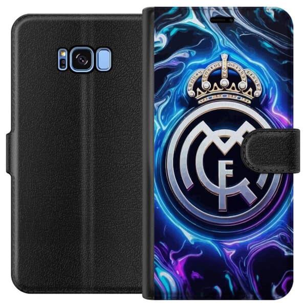 Kompatibel Tegnebogsetui til Samsung Galaxy S8 Real Madrid