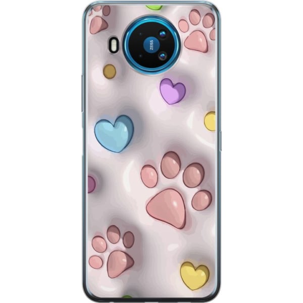 Nokia 8.3 5G Gennemsigtig cover Fluffy Poter