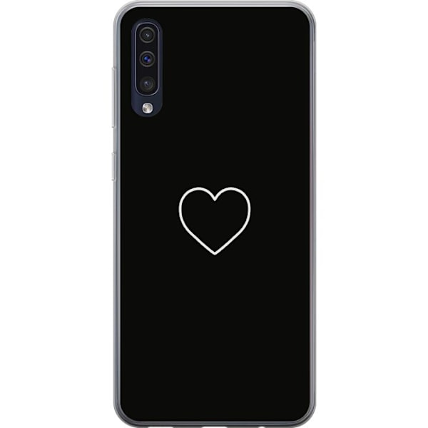 Samsung Galaxy A50 Deksel / Mobildeksel - Hjerte